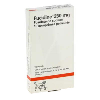 Fucidine 250 Mg, Comprimé Pelliculé à SAINT-PRIEST