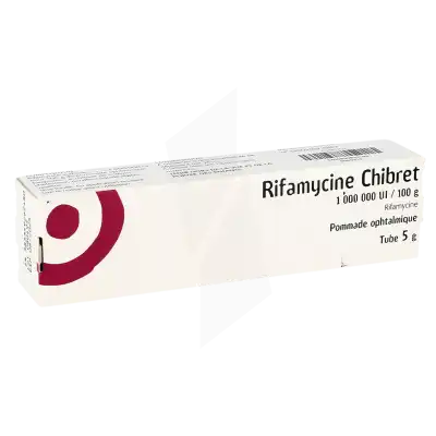 Rifamycine Chibret 1 000 000 Ui/100 G, Pommade Ophtalmique à CUISERY
