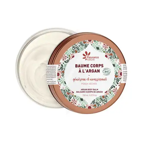 Fleurance Nature Baume Corps Généreux Nourrissant à L'argan Pot/150ml