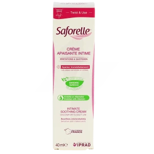 Saforelle Crème Apaisante Intime Irritation & Quotidien T/40ml