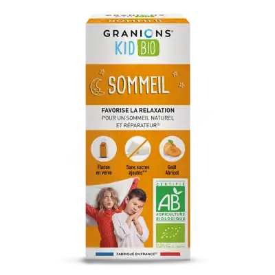 Granions Somdor+ Enfant Sommeil Sirop Abricot Fl/125ml à Lomme