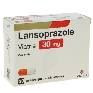 Lansoprazole Viatris 30 Mg, Gélule Gastro-résistante