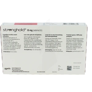 Stronghold - Solution Pour Spot-on Chats Et Chients <2,5kg - 3 Pipettes