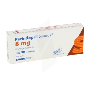 Perindopril Sandoz 8 Mg, Comprimé