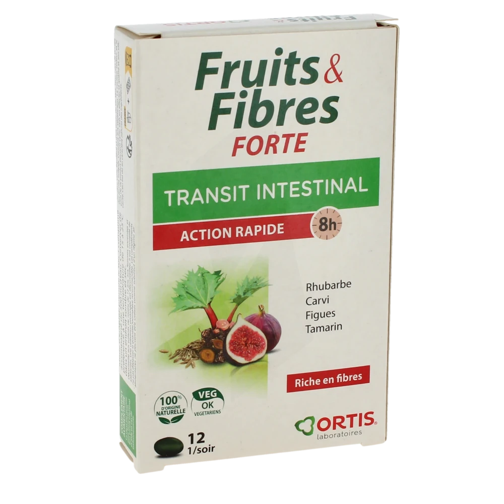 Ortis Fruits & Fibres Forte Comprimés B/12