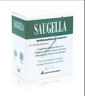 Saugella Antiseptique Lingette Hygiène Intime 10 Sachets à Mérignac
