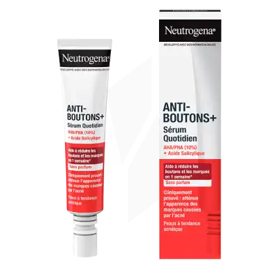 Neutrogena Anti-boutons+ Sérum Quotidien T/30ml à Ferney-Voltaire