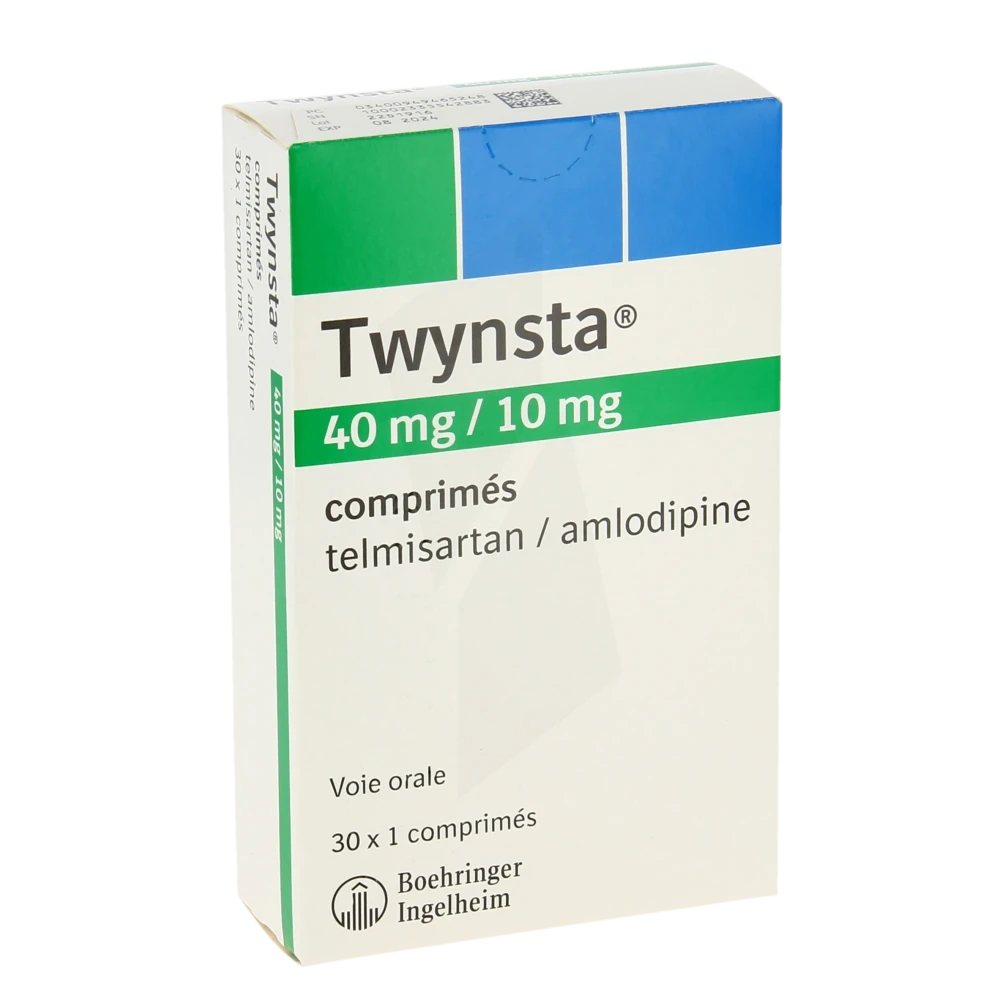 Twynsta 40 Mg/10 Mg, Comprimé