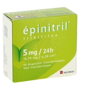 Epinitril 5 Mg/24 Heures, Dispositif Transdermique