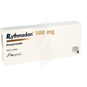 Rythmodan 100 Mg, Gélule