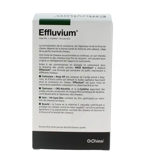 Nhco Nutrition Effluvium Gélules Boîte De 168