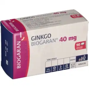 Ginkgo Biogaran 40 Mg, Comprimé Pelliculé à CARPENTRAS
