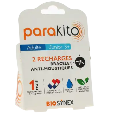 Parakito Recharge Adulte Et Junior + 3 Ans Boîte De 2 à Clamart