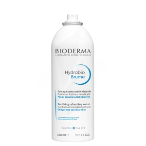Bioderma Hydrabio Brume D'eau Rafraîchissante Hydratante Peau Déshydratée 300ml