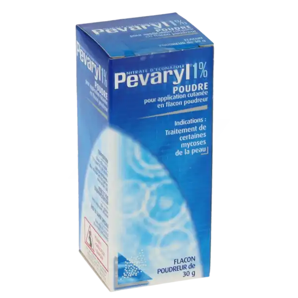 Pevaryl 1%, Poudre Pour Application Cutanée En Flacon Poudreur