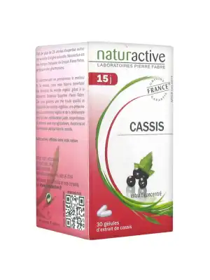 Naturactive Gelule Cassis, Bt 30 à UGINE