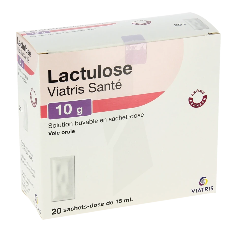 Lactulose Mylan Pharma 10 G, Solution Buvable En Sachet-dose