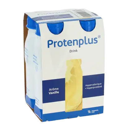 Protenplus Drink Nutriment Hyperprotéiné Vanille 4bouteilles/200ml à BU