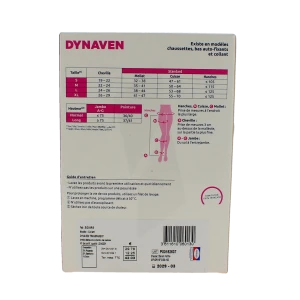 Sigvaris Dynaven Transparent Collant Classe 2 Femme Beige Clair Long M