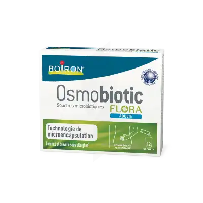 Boiron Osmobiotic Flora Adulte Poudre Orale 12 Sachets/1,6g à VESOUL