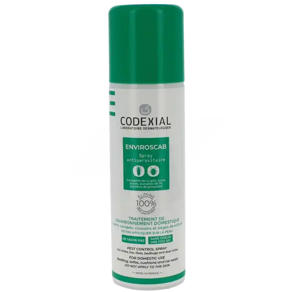 Codexial Enviroscab Spray Antiparasitaire Fl/200ml