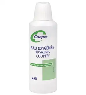 EAU OXYGENEE COOPER 10 volumes Solution pour application cutanée Fl/125ml