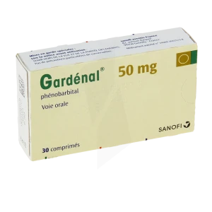 Gardenal 50 Mg, Comprimé