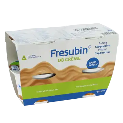 Fresubin Db Crème Nutriment Cappuccino 4pots/200g à JOYEUSE