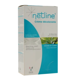 Netline Crème Décolorante Visage & Corps T/40+20ml