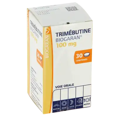 TRIMEBUTINE BIOGARAN 100 mg, comprimé