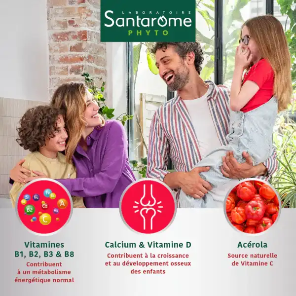 Santarome Vita'max Junior 4+ Comprimés à Croquer B/30
