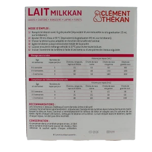 Milkkan Chiot Chaton Lait Maternisé B/400g