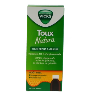 Toux Natura Sirop Flacon De 140 Ml