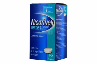 Nicotinell Menthe 1 Mg, Comprimé à Sucer Plq/96 à MONSWILLER