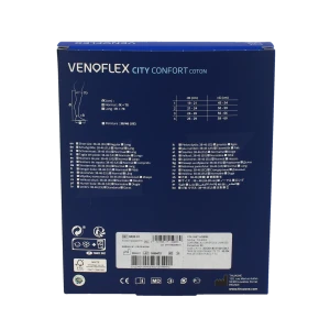 Venoflex City 2 Collant Coton Confort Homme Noir Taille 2l