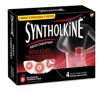 SyntholkinÉ Patch Chauffant 8 Heures Douleurs Musculaires Grand Format B/2 à  NICE