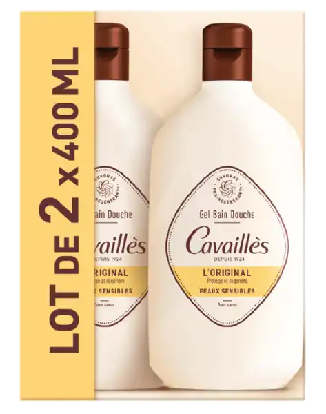 Rogé Cavaillès Gel Surgras Bain Et Douche L'original 2x400ml