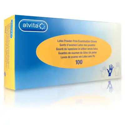 Alvita Gant Examen Latex Non Poudrés M B/100 à Bandol