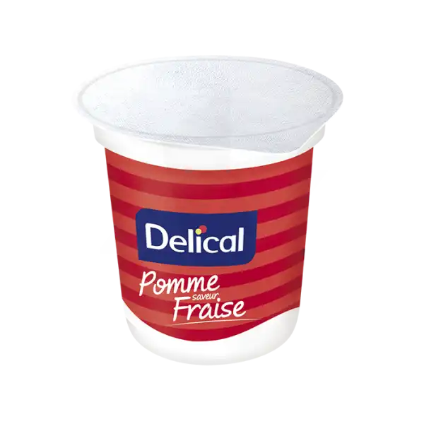 Delical Nutra'pote Nutriment Pomme Fraise Pot/125g