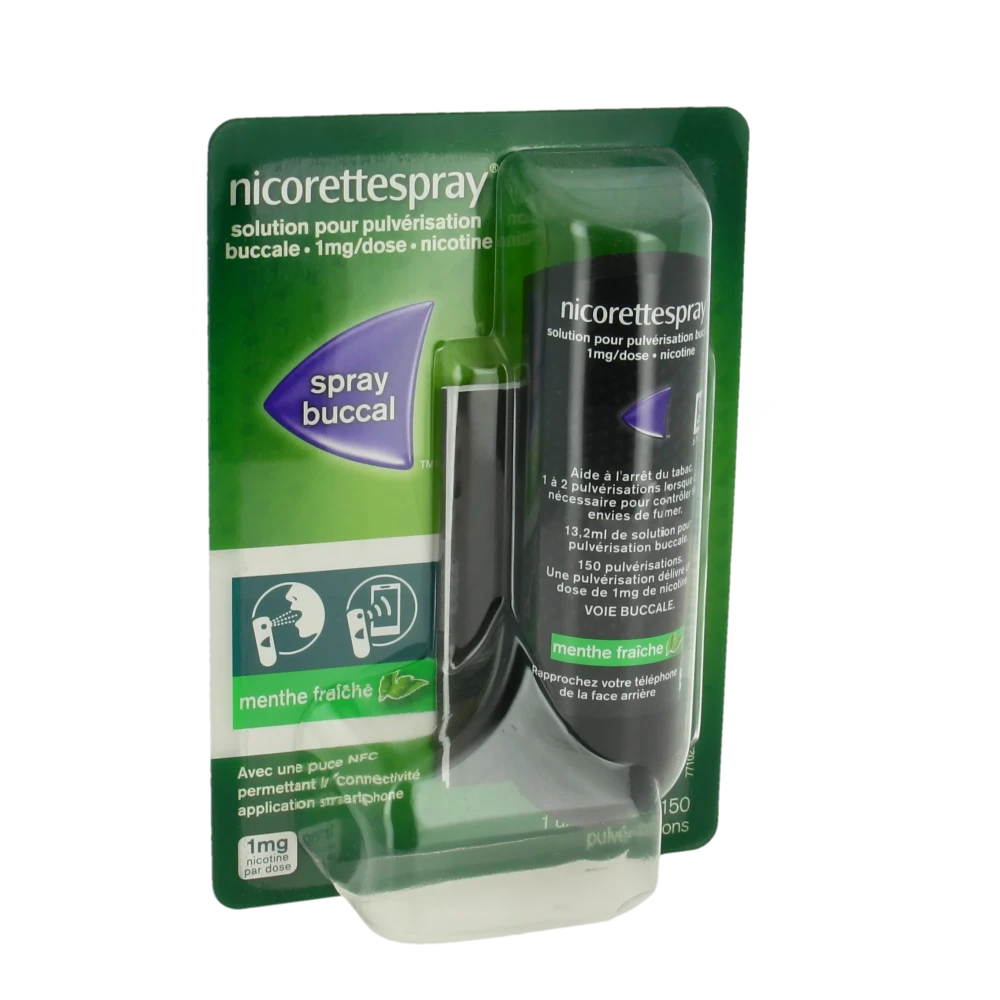 Nicorettespray 1 Mg/dose, Solution Pour Pulvérisation Buccale