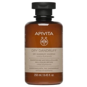 Apivita - Holistic Hair Care Shampoing Antipelliculaire - Pellicules Sèches Avec Céleri & Propolis 250ml