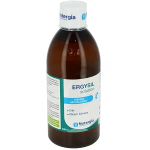 Ergysil Silicium Organique Anti-oxydant Solution Buvable Fl/500ml