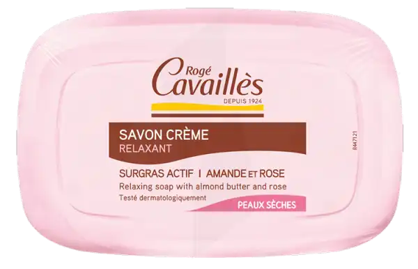 Rogé Cavaillès Savon Solide Crème Beurre D'amande & Rose 115g
