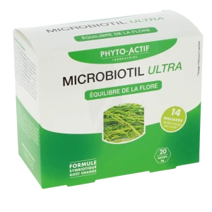 Phyto-actif Microbiotil Ultra Pdr 20sach