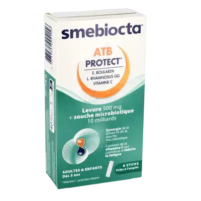 Smebiocta Atb Protect Poudre 8 Sticks à Mimizan