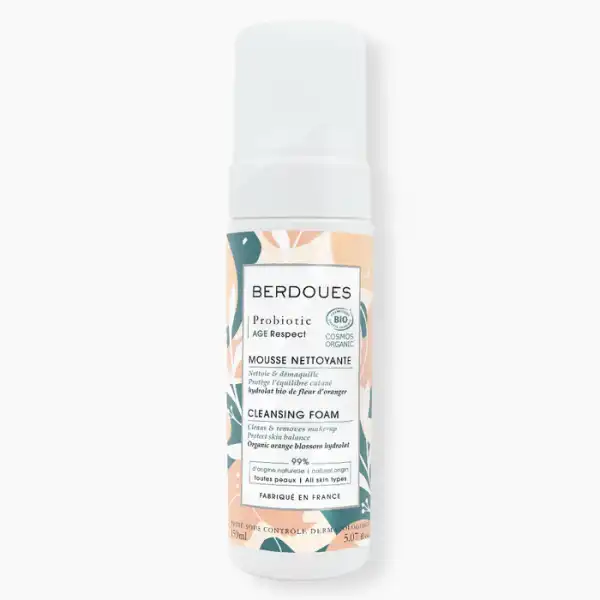 Berdoues Probiotic Mousse Nettoyante Bio Fl Pompe/150ml