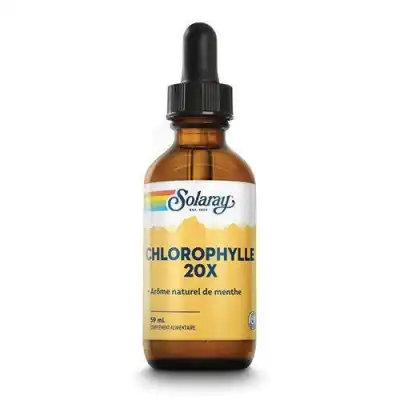 Solaray Chlorophylle Extrait Liquide 20x 59ml à ANGLET
