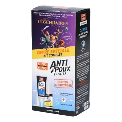 Cinq Sur Cinq Kit Shampooing + Répulsif à TAVERNY