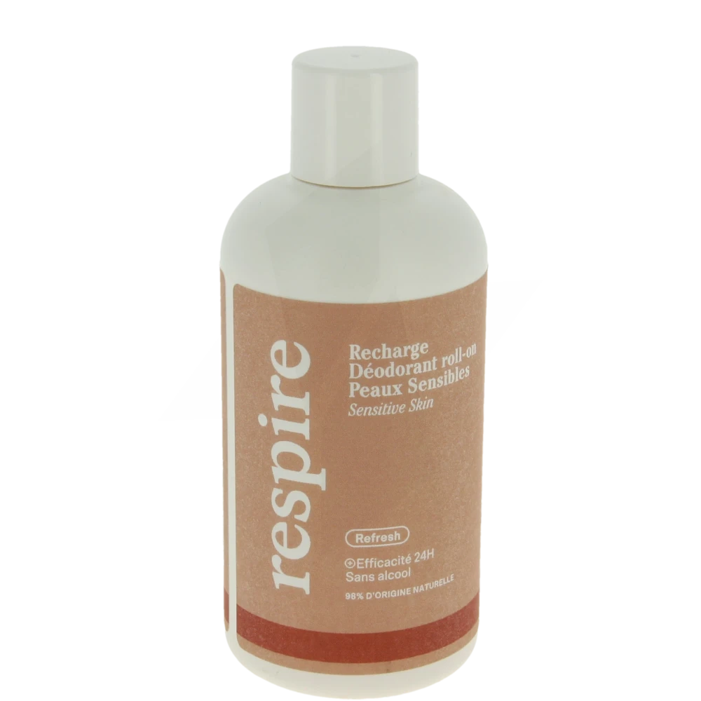 Respire Déodorant Peaux Sensibles Roll-on Recharge/150ml