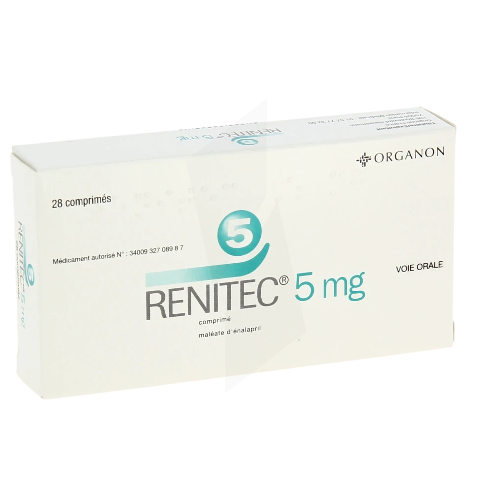 Renitec 5 Mg, Comprimé